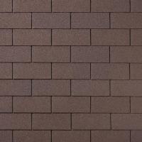 Гибкая черепица  Quiet Tile Brick Коричневый