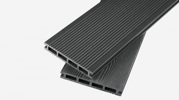 Террасная доска Groentec 6000x140x22 мм Серый Альта-Профиль